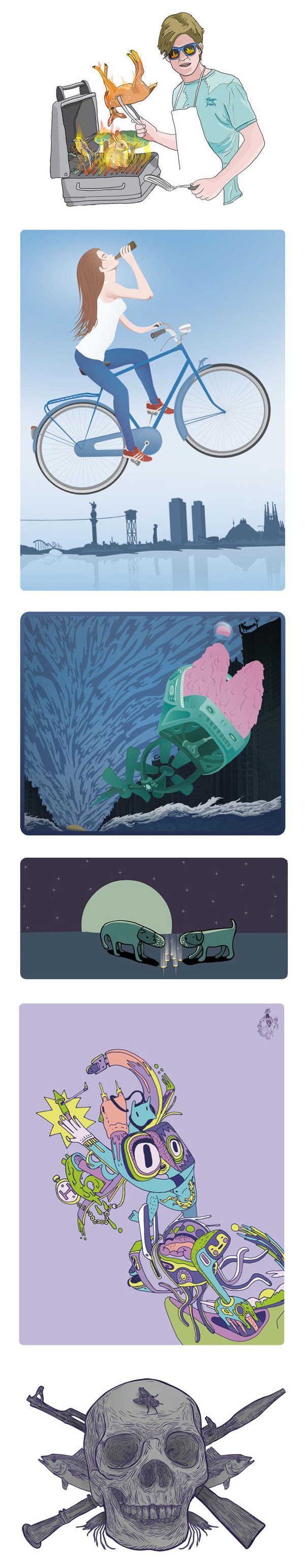 Roger&nbsp;Haus插画作品