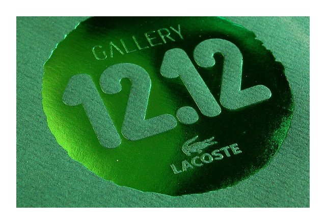 时尚品牌LACOSTE GALLERY 12.12展示活动VI设计