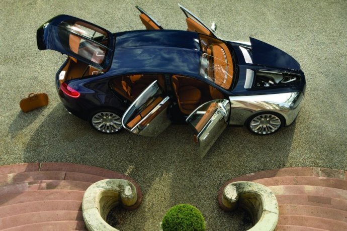 豪华布加迪四门超跑Bugatti 16C Galibier