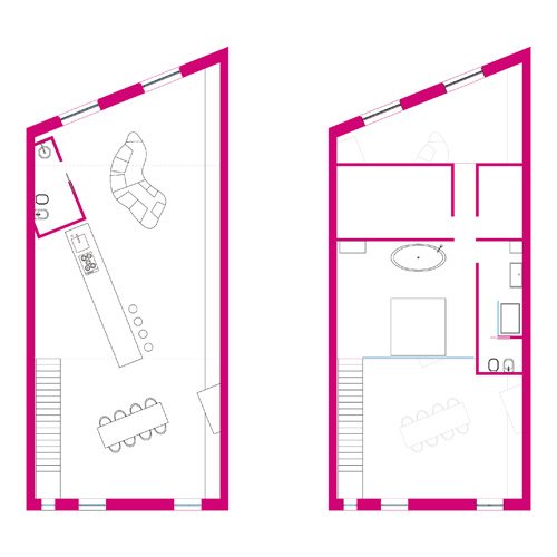 白色主题的极简与现代LOFT