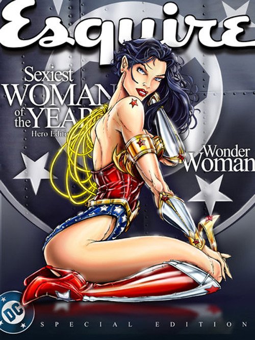 漫画英雄插画欣赏：神奇女侠 Wonder Woman