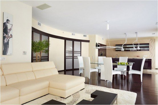 现代舒适的公寓室内设计