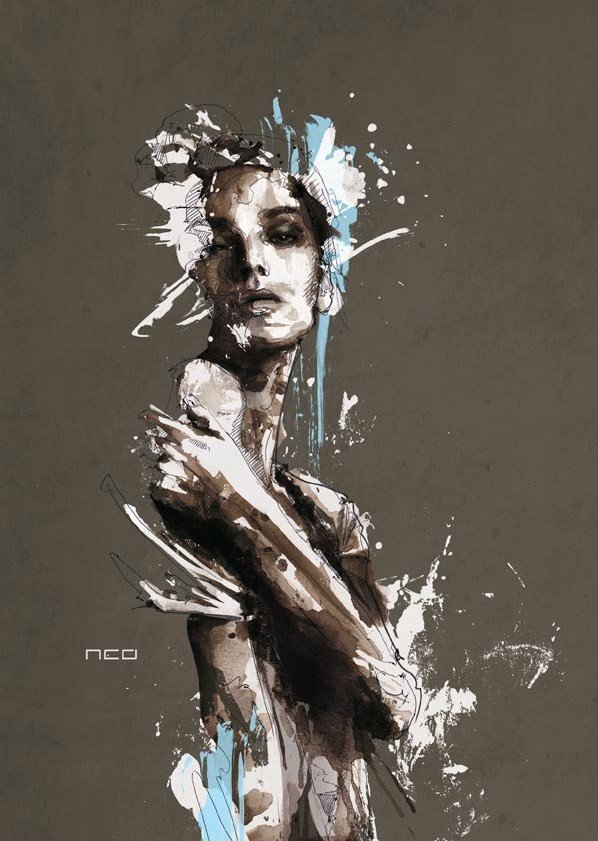 Florian Nicolle水彩插画欣赏