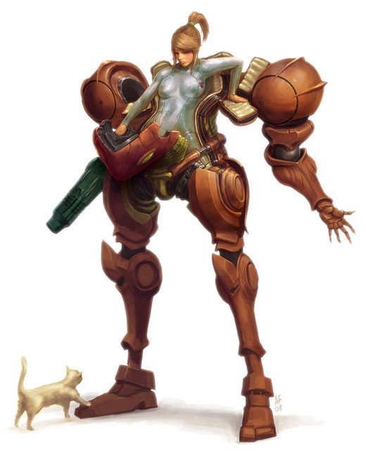 电子游戏概念艺术插图作品