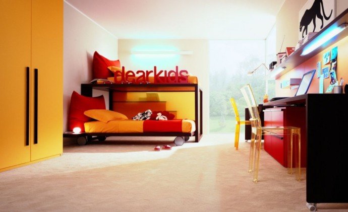 意大利家具商Dearkids 2010 青少年卧室设计