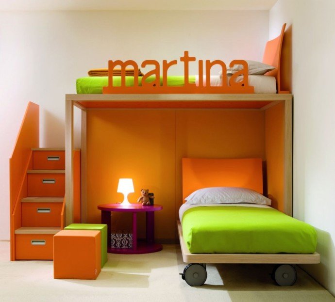 意大利家具商Dearkids 2010 青少年卧室设计