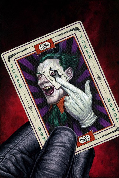 动漫人物：小丑The Joker插画欣赏