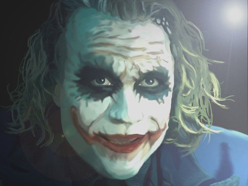 动漫人物：小丑The Joker插画欣赏