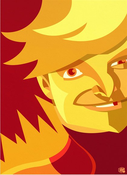 25张超级英雄极简海报作品