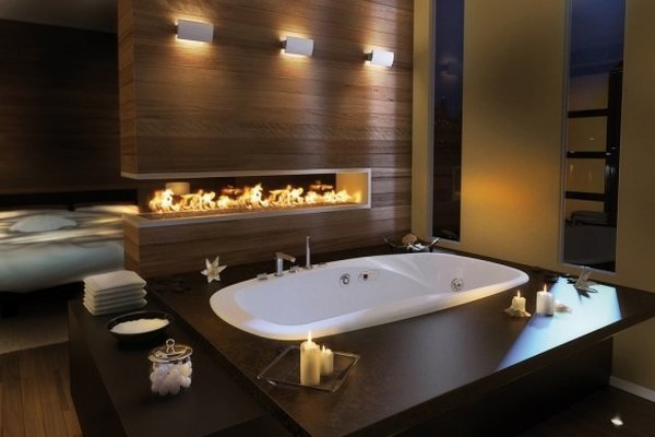 30个漂亮舒适的浴室设计