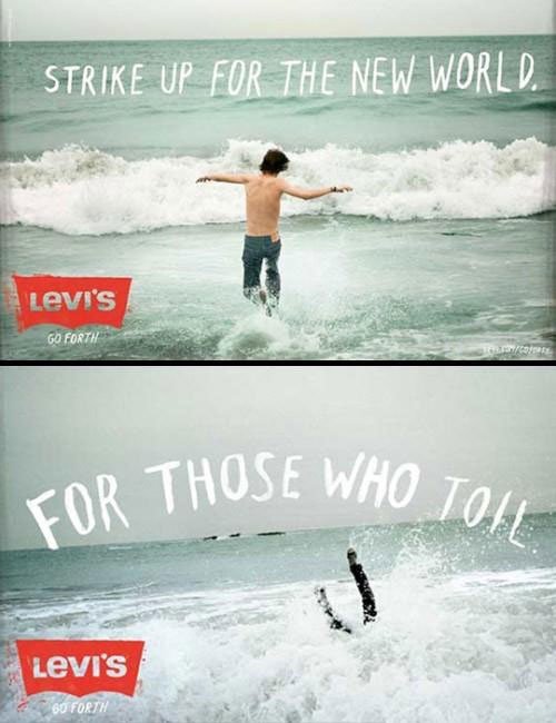 Levi’s时尚的创意广告欣赏