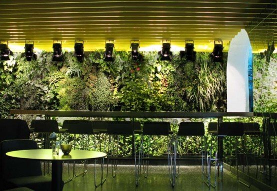 10个超酷的室内垂直花园设计