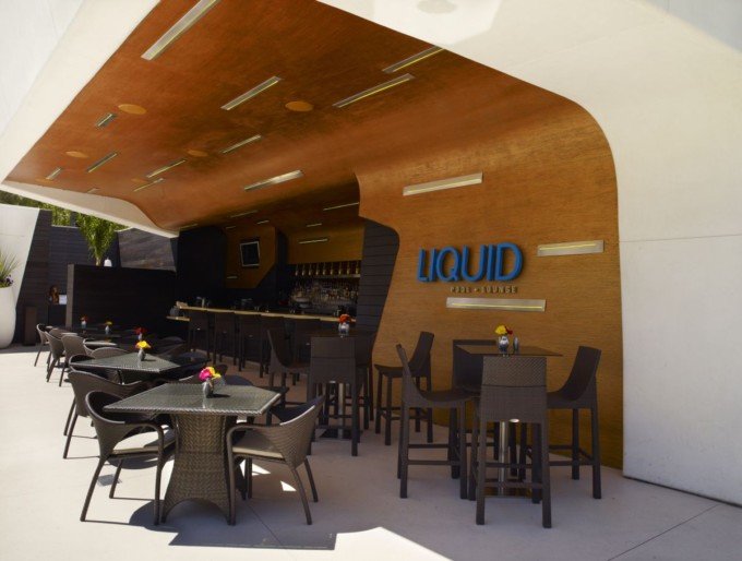 拉斯维加斯Aria池畔酒吧、餐厅设计