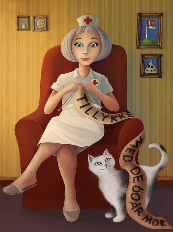 Thomas&nbsp;Meldgaard插画欣赏