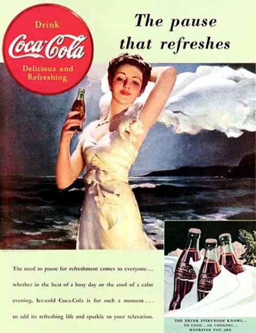 可口可乐创意海报和广告设计