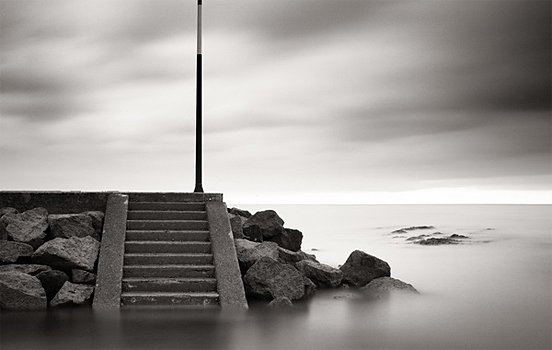 Michel Rajkovic宁静的黑白风景摄影