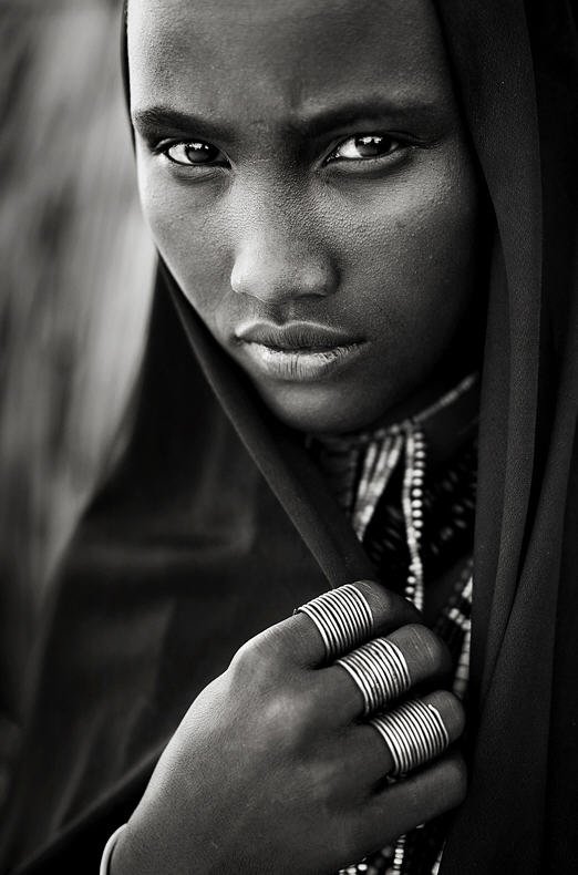 Laurent Auxietre黑白人物肖像摄影