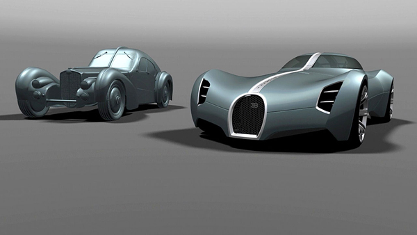 Bugatti Aerolithe概念车设计