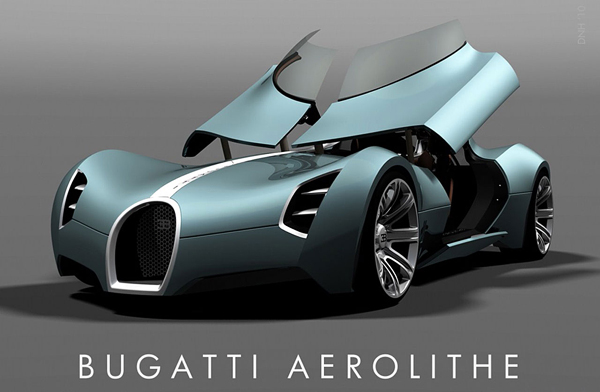 Bugatti Aerolithe概念车设计