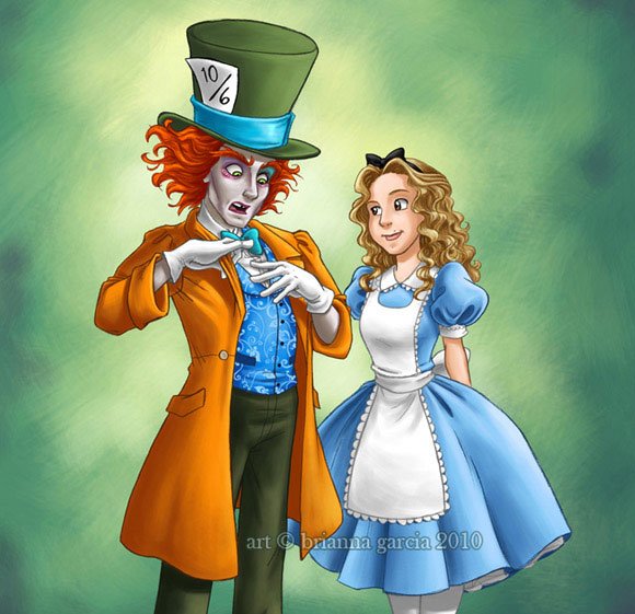 29张爱丽丝梦游仙境(Alice in Wonderland)插画欣赏