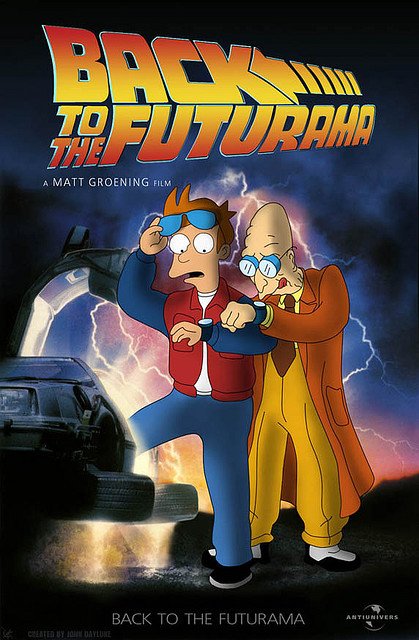 动画剧集：飞出个未来(Futurama)插画欣赏