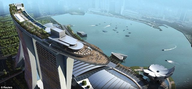 新加坡Marina Bay Sands空中花园