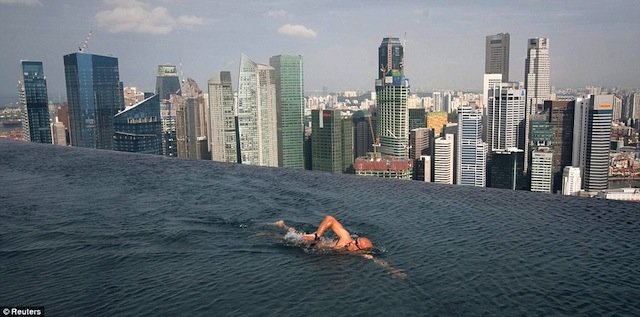 新加坡Marina Bay Sands空中花园