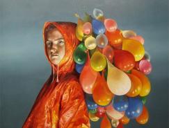 Robin William绘画作品
