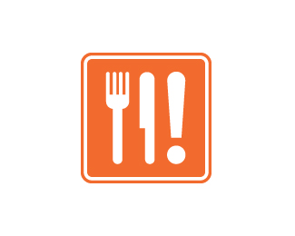 标志设计元素运用实例：餐具