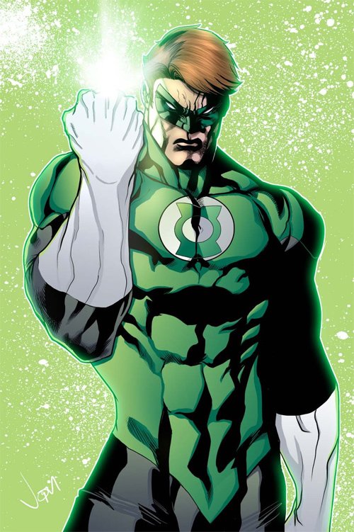 30张漫画人物绿灯侠(Green Lantern)插画作品