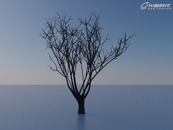3ds Max实例教程:模拟实现树上积雪的效果