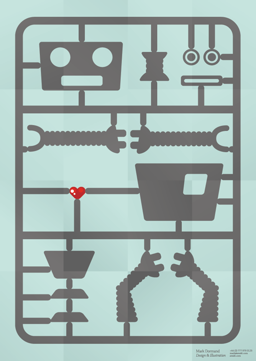 18款机器人题材海报设计