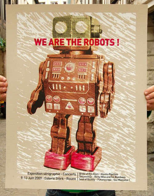 18款机器人题材海报设计