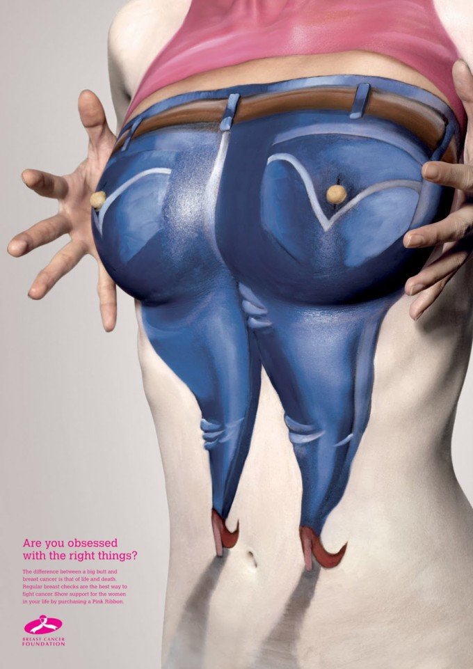 新加坡乳腺癌基金会创意广告欣赏