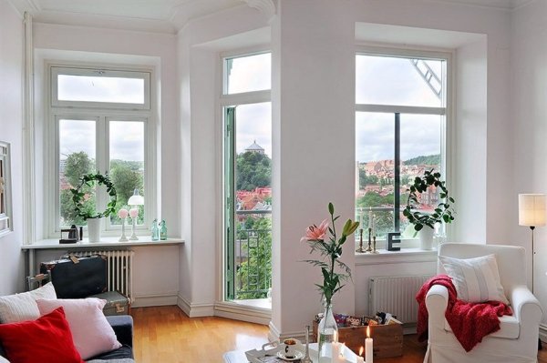 来自瑞典明亮简洁的公寓设计