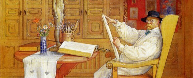 瑞典著名画家卡尔·拉森Carl Larsson