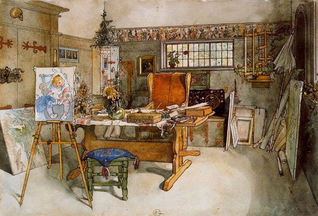 瑞典著名画家卡尔·拉森Carl Larsson