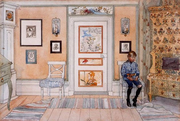 瑞典著名画家卡尔·拉森Carl Larsson