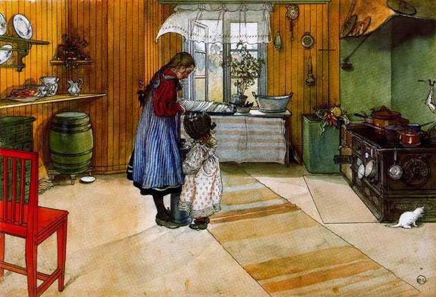 瑞典著名画家卡尔·拉森Carl Larsson