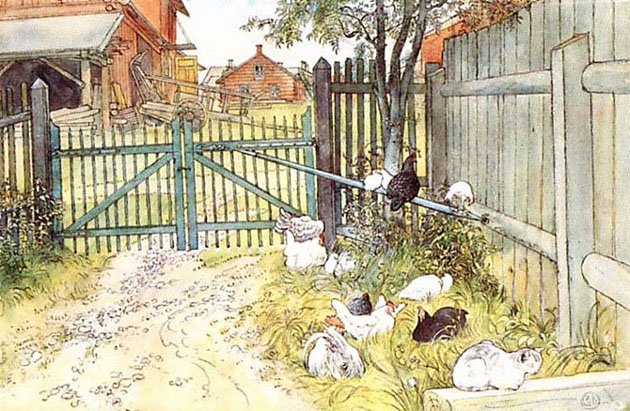 瑞典著名画家卡尔·拉森Carl Larsson