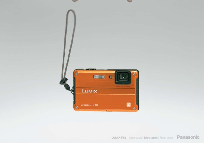 松下Lumix FT2防水相机广告