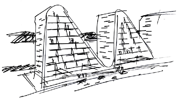 丹麦Vejle波浪住宅