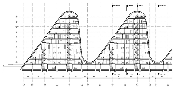 丹麦Vejle波浪住宅