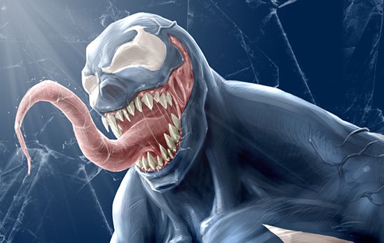 蜘蛛侠反派“毒液”(Venom)插画欣赏