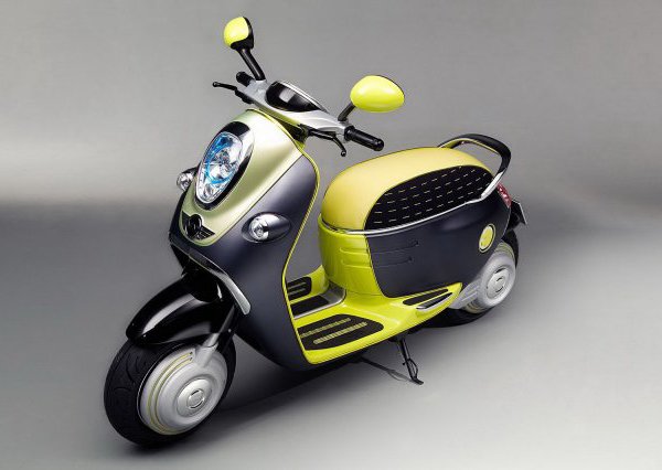 2010巴黎车展：MINI Scooter E时尚概念电动车