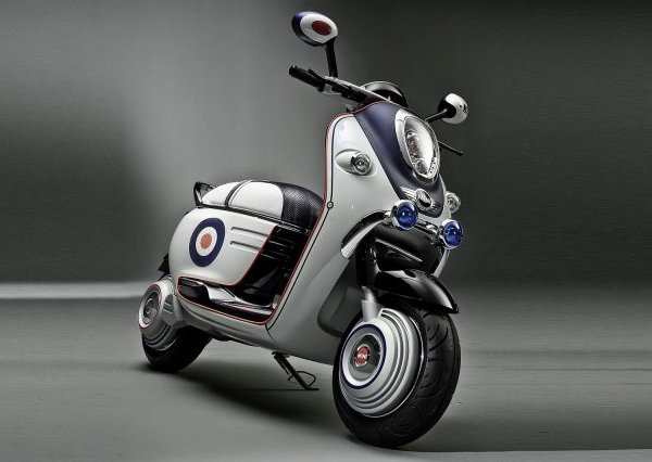 2010巴黎车展：MINI Scooter E时尚概念电动车