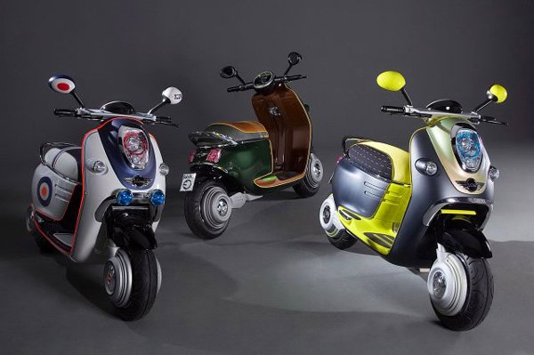 2010巴黎车展：MINI Scooter E时尚概念电动车