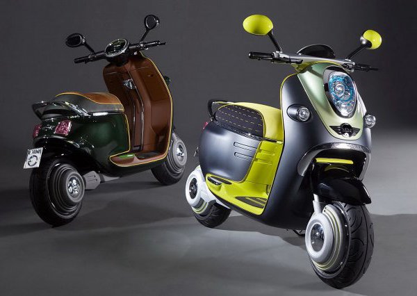 2010巴黎车展：MINI Scooter E时尚概念电动车