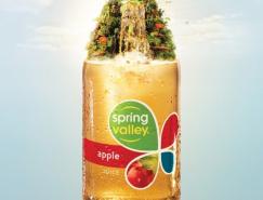 Spring Valley果汁广告
