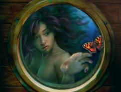 Stephen De La Mare人物绘画作品